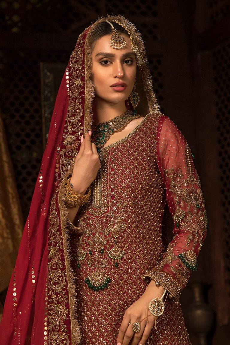 Pakistani Designer Bridal Dresses Maria B Brides 2024 Collection