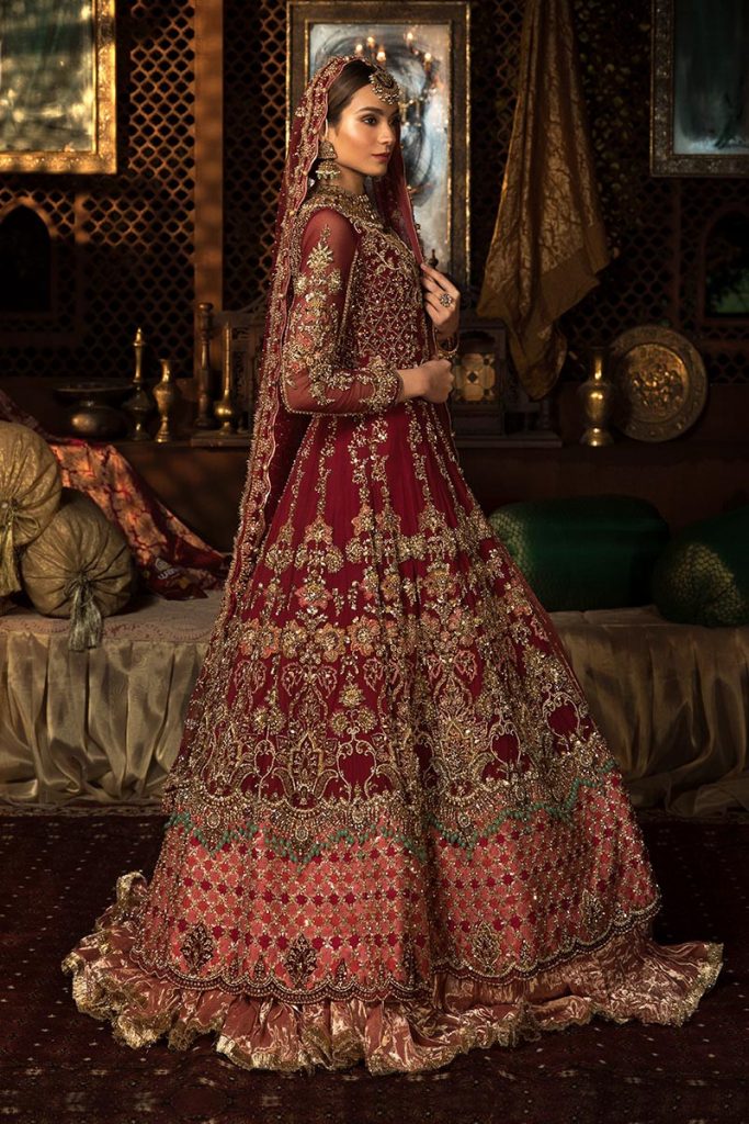Pakistani Designer Bridal Dresses Maria B Brides 2023 Collection