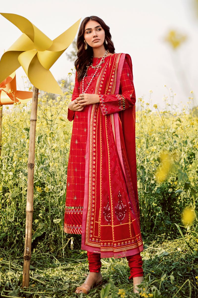 Gul Ahmed Printed Summer Lawn Dresses Collection (7)