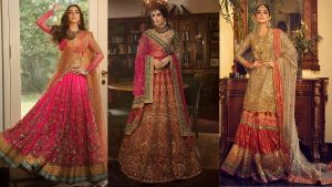 Nomi Ansari Latest Heavy Embroidered Bridal Dresses 2025