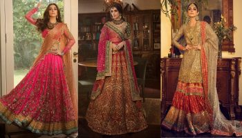 Nomi Ansari Latest Heavy Embroidered Bridal Dresses Collection
