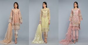 Latest Maria B Pret Stitched Summer Dresses Designs 2022 Collection