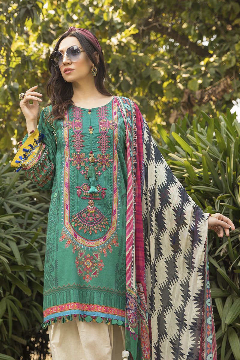 M Prints Maria B Printed Embroidered Lawn Collection 2020 (31 ...