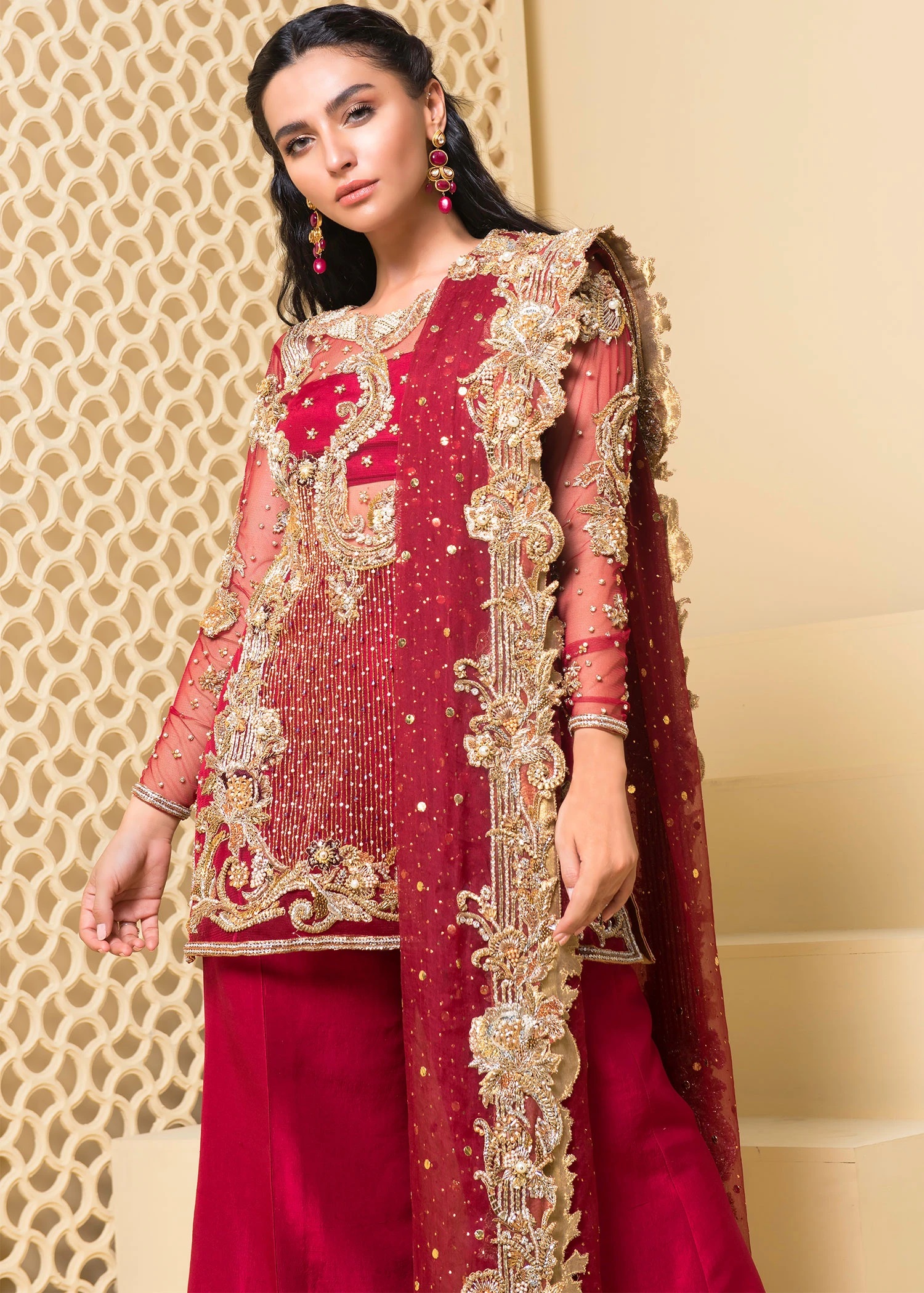 Safaf Fawad Khan Latest Bridal Dresses Formal Pret Collection