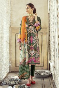 Pakistani Lawn Brands Designer Dresses