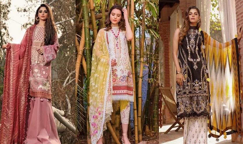 Cross Stitch – Top Pakistani Lawn Brands Designer Dresses Collections