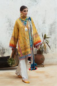 Pakistani Lawn Brands Designer Dresses