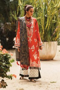 Pakistani Lawn Brands Designer Dresses