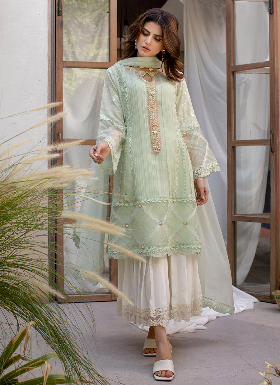 Pakistani Lawn Brands Designer Dresses