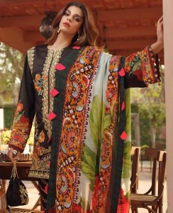 Pakistani Lawn Brands Designer Dresses