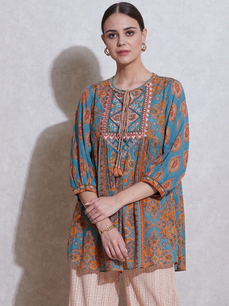 Indian Stylish Tunics Kurtis Ritu Kumar Collection 20232024