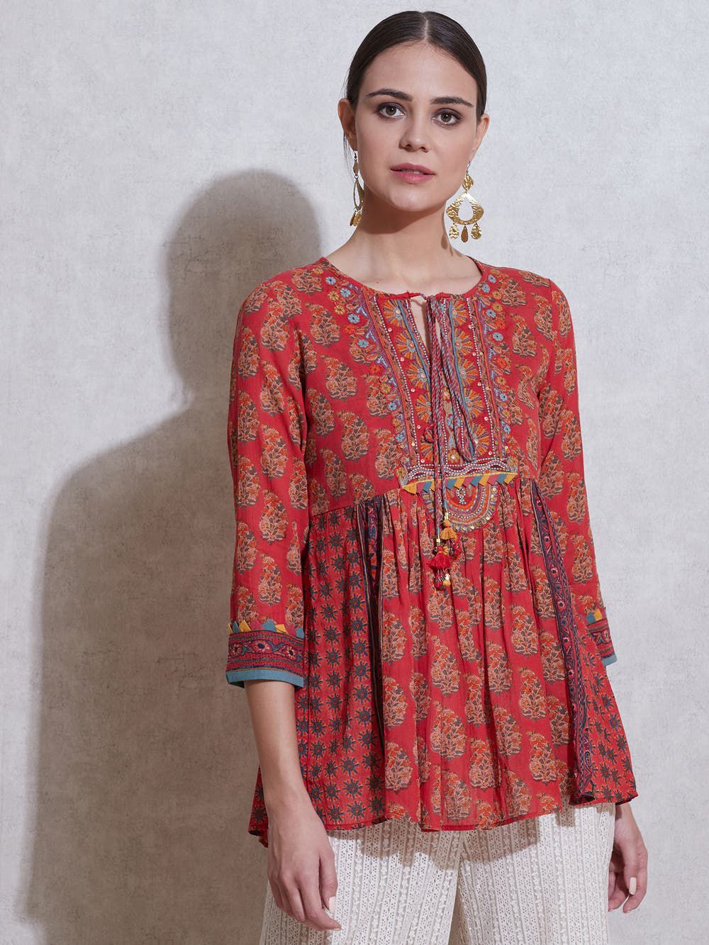 Short Kurtis Tunics - Indian Stylish Tunics Kurtis & Kurta Dress Ritu ...