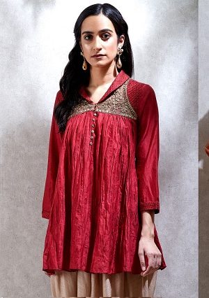 Short Kurtis Tunics – Indian Stylish Tunics Kurtis & Kurta Dress Ritu Kumar Collection