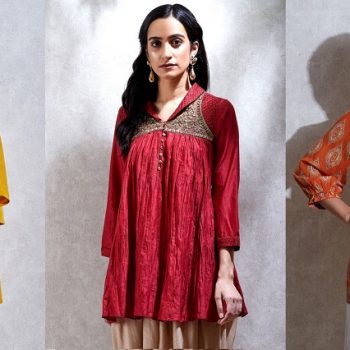 Indian Stylish Tunics Kurtis & Kurta Dress Ritu Kumar Collection 2021