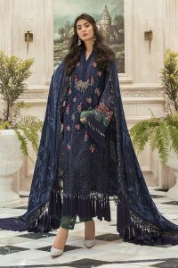 Hand-woven organza jacquard dupatta