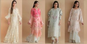 Pakistani Designer Shamaeel Ansari Eid Dresses Collection 2022