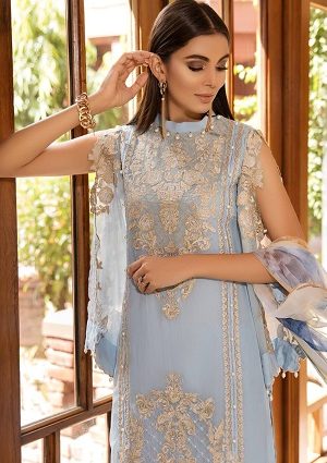 Khas Luxury Embroidered Chiffon Dresses Collection 2019