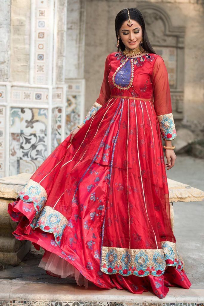 latest party wear frocks