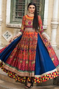 Latest Party Wear Maxi Dresses & Frocks Collection