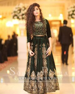 BLack ledhenga styles and designs combination
