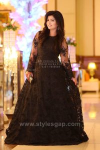 Asian Pakistani Black Color Dresses Combination Collection