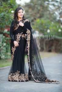 Asian Pakistani Black Color Dresses Combination Collection