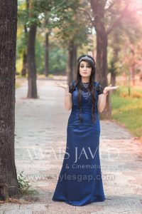 Blue Bridal Shower Dresses & Frocks (4)