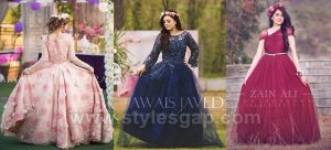 Bride to be Pakistani Bridal Shower Dresses Trends Collection