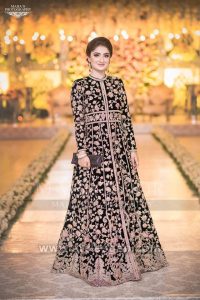Asian Pakistani Black Color Dresses Combination Designs