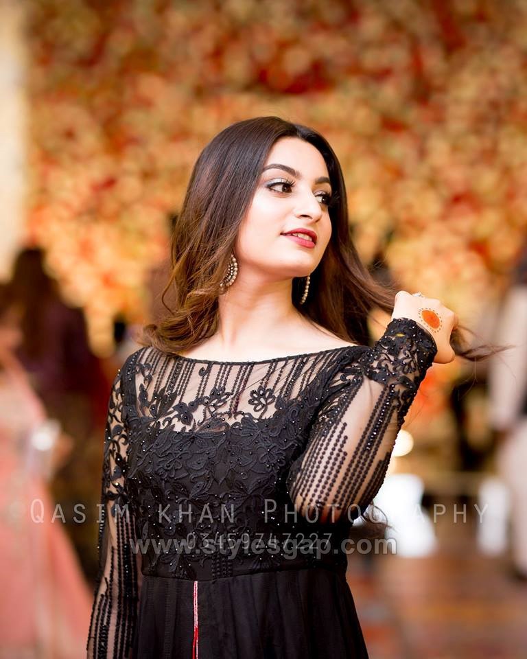 Asian Pakistani Black Color Dresses Combination Designs