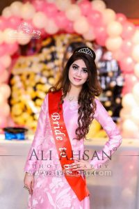 Latest Pink Color Bridal Shower Dresses & Frocks