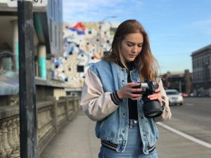 stylish denim jacket