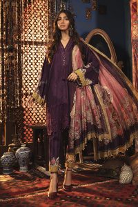 Latest Maria B Winter Printed Dresses