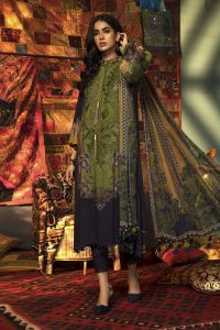 Latest Maria B Winter Printed Dresses