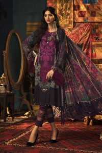 Latest Maria B Winter Printed Dresses