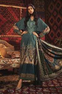 Latest Maria B Winter Printed Dresses