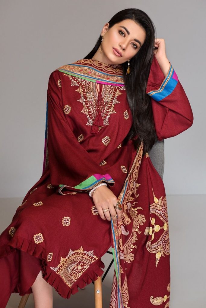 Nishat Linen Winter Dresses Collection, khaddar, linen, karandi, wool