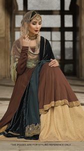 green velvet shawl
