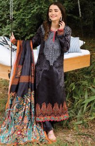 Embroidered & Printed Latest Winter Dresses