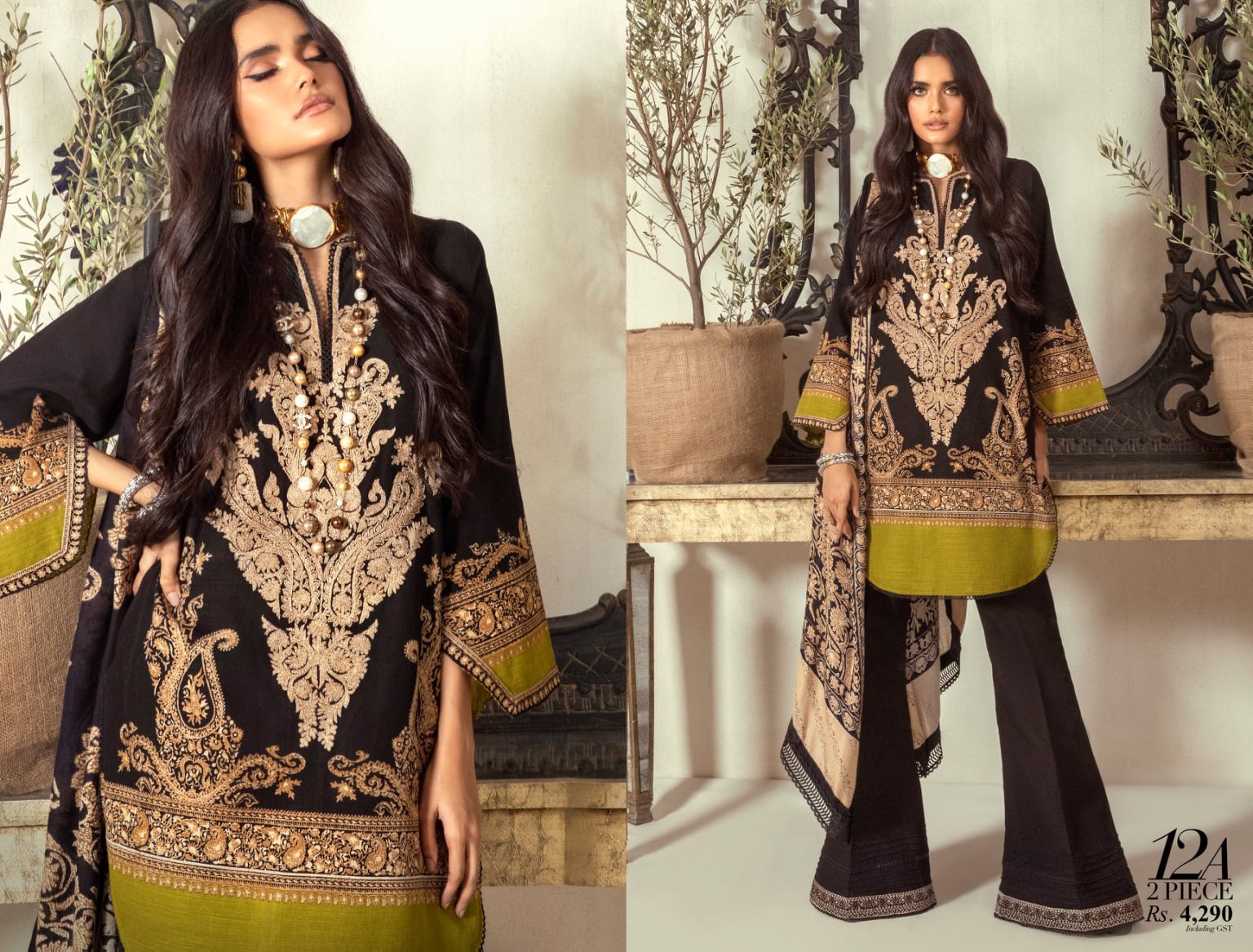 Sana Safinaz Winter Dresses Muzlin Collection 202324 with Prices