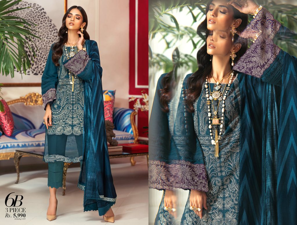 Sana Safinaz Winter Dresses Muzlin Collection 2023-24 with Prices