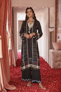 Cross Stitch Winter Printed Embroidered Dresses
