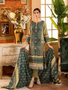 green Beautiful Winter Dresses