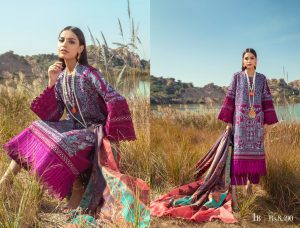 Sana Safinaz Winter Shawl Dresses