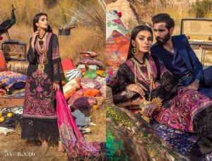 Sana Safinaz Winter Shawl Dresses