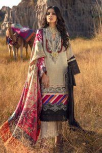 Sana Safinaz Winter Shawl Dresses