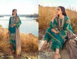 Sana Safinaz Winter Shawl Dresses