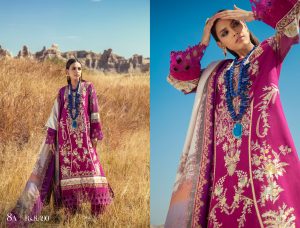 Sana Safinaz Winter Shawl Dresses