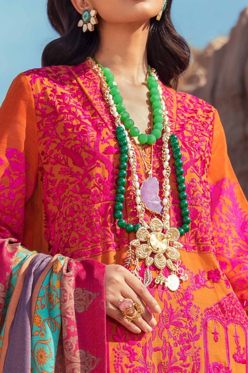 Sana Safinaz Winter Shawl Dresses
