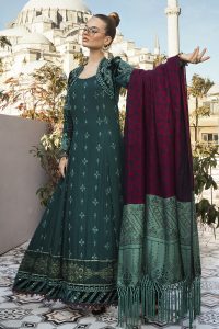 Maria B Latest Winter Linen Dresses Fancy Shawl